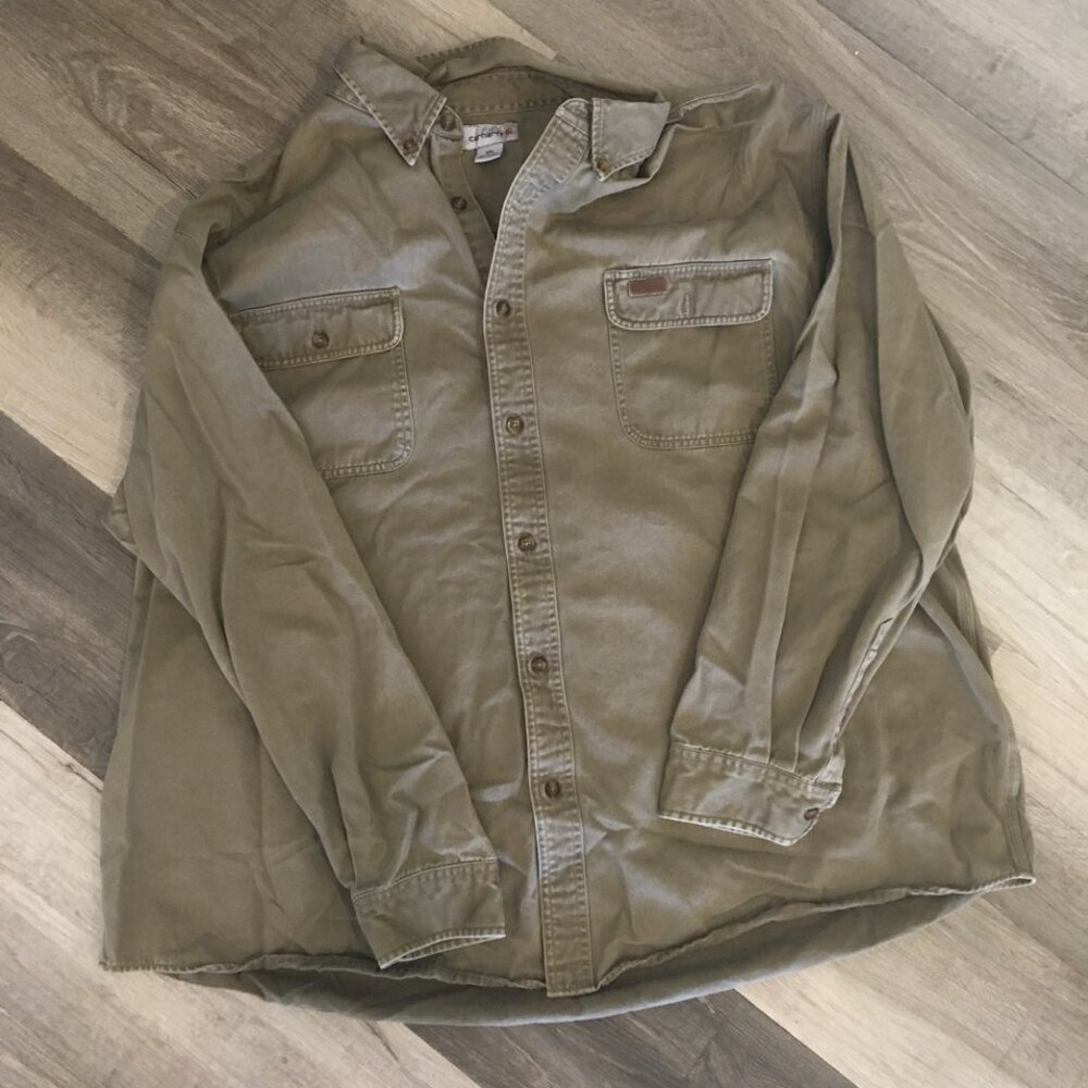 Men's 'Carhartt' Fleece Lined Long Sleeve